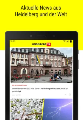 HEIDELBERG24 android App screenshot 3