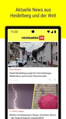 HEIDELBERG24 android App screenshot 7